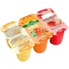 Desserts fruités fraise banane abricot Les P'tits Bios Fruits - 6 x 50 g