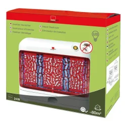 Destructeur d’Insectes Électrique LED 24 W 10x30x26 cm