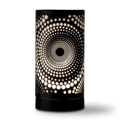 Diffuseur par chaleur douce coloris noir en métal Calorya n°12 Zen' Arôme - diffusion 20 m2