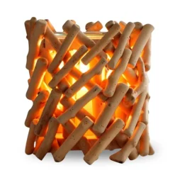 Diffuseur par chaleur douce Calorya n°7 en bois flotté Zen' Arôme - diffusion 20 m2