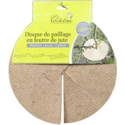 Disques x 2 de paillage Ø 30 cm