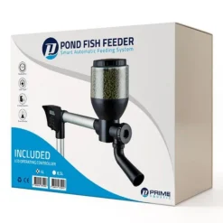 Distributeur automatique nourriture poissons bassin, 4L - PRIME AQUATIC - Pond Fish Feeder