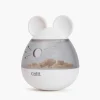 Distributeur de friandises pour chat coloris blanc en forme de souris Catit Pixi