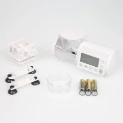 Distributeur de nourriture pour poissons d'aquarium coloris blanc JBL Pronovo Autofood