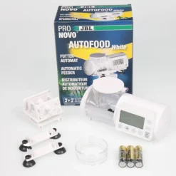 Distributeur de nourriture pour poissons d'aquarium coloris blanc JBL Pronovo Autofood