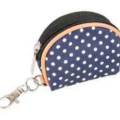 Distributeur de sacs à déjection coloris bleu en tissu Flamingo