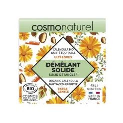 Démêlant solide ultra doux calendula et karité Cosmo Naturel - 45 g