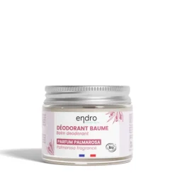Déodorant baume bio senteur Palmarosa en pot de verre Endro - 50 g