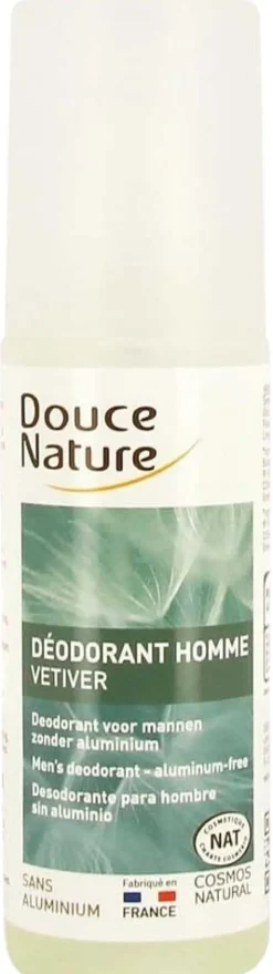 Déodorant spray vetiver bio Douce Nature - 125 ml