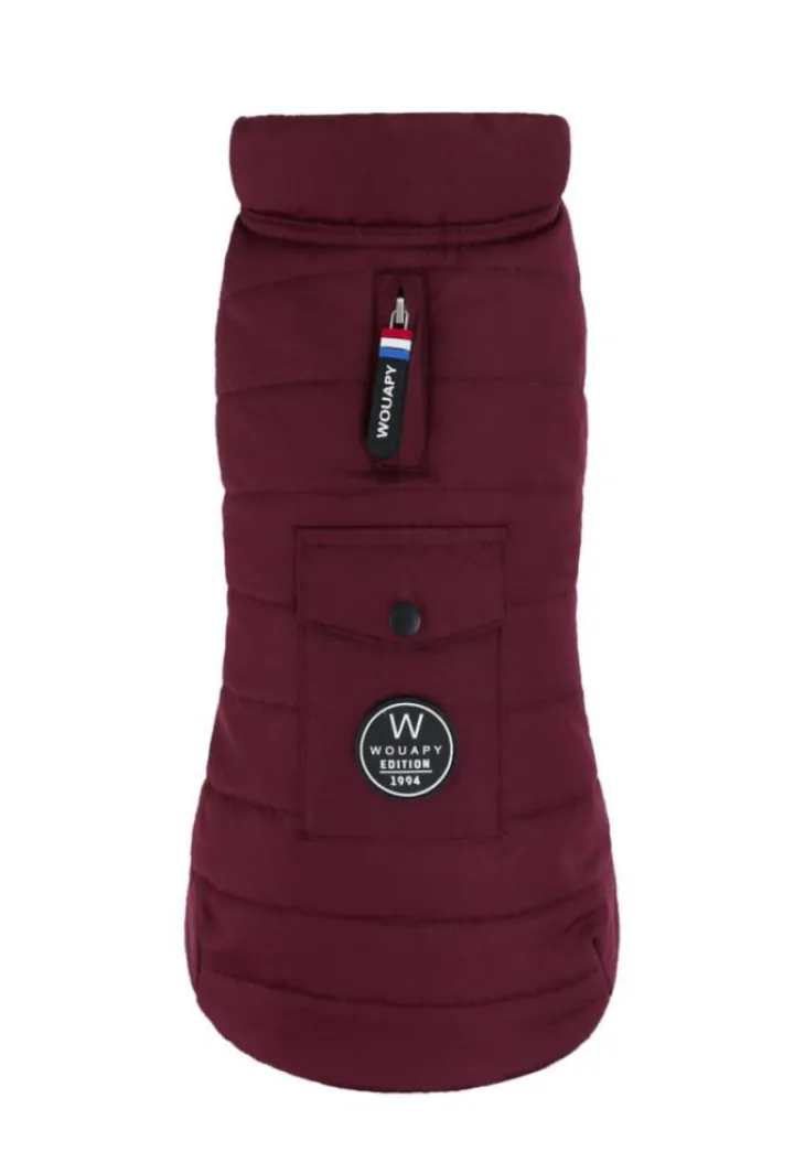Doudoune pour chien coloris prune Wouapy - Taille 23