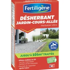 Désherbant pour jardins et cours Fertiligène - 250 ml