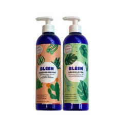 Duo engrais plantes vertes et cactus liquide naturel Bleen - 2 x 450 mL