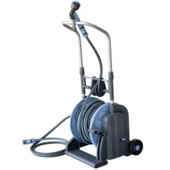 Dévidoir équipé à pédale botanic® - Kit complet pour un enroulement facile