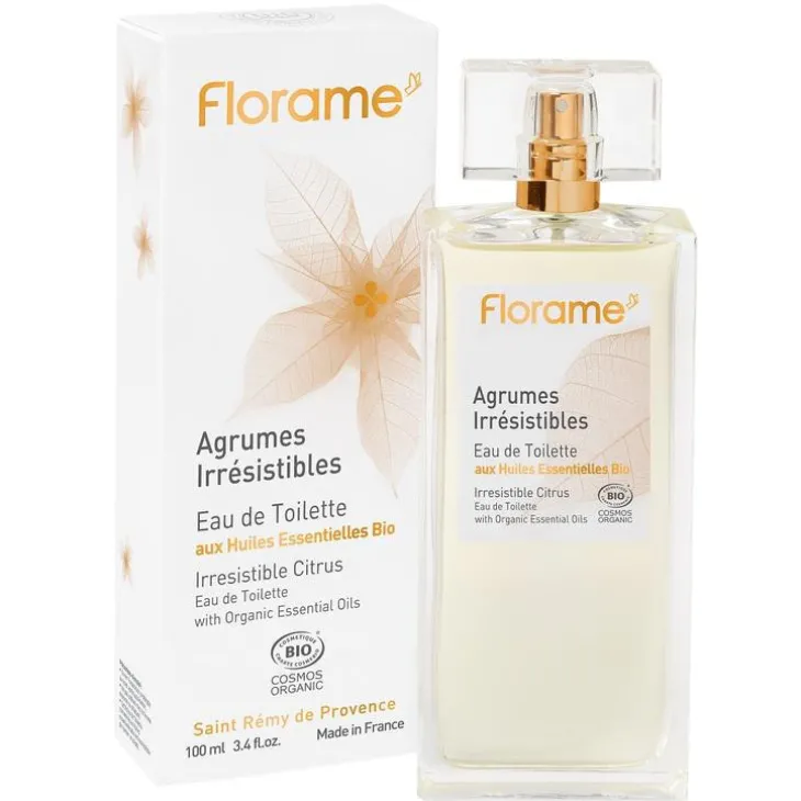 Eau de toilette Agrumes Irrésistibles flacon spray 100 ml transparent