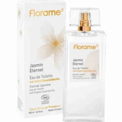 Eau de toilette Jasmin Éternel flacon spray 100 ml transparent