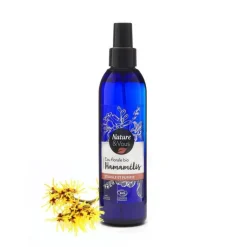 Eau florale bio Hamamélis Nature & Vous certifiée COSMOS ORGANIC par Cosmécert selon le référentiel COSMOS - 200 ml
