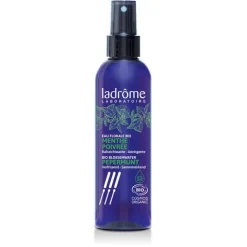 Eau florale menthe poivrée en flacon bleu Drôme Provençale - 200 ml