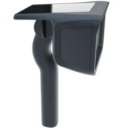 Eclairage extérieur power spot pro 100 lm coloris gris en aluminium Watt & Home - 18 cm