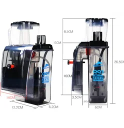 Ecumeur ultra-performant pour aquariums - adapté jusqu'à 100L, BUBBLE MAGUS - modèle QQ1