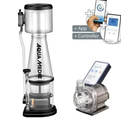 Ecumeur WiFi, puissance ajustable, AQUA MEDIC, modèle Power Flotor S.3