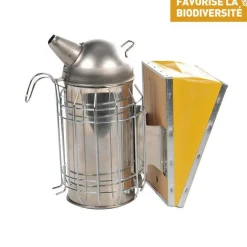 Enfumoir basique en inox avec protection 26x13x24