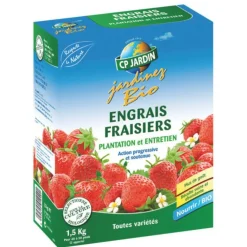 Engrais fraisiers, plantation et entretien CP Jardin jardinez bio - 1,5 kg