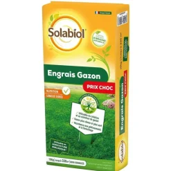 Engrais pour gazon Solabiol - le sac de 10 kg