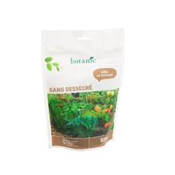 Engrais sang desséché botanic® en sachet refermable - 500 g