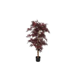 Erable Jamaica rouge artificiel en pot plastique H 150 x Ø 80 cm