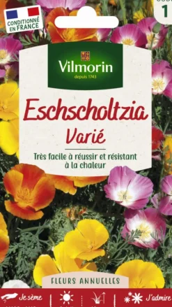 Eschscholtzia Varié Vilmorin - graines à semer