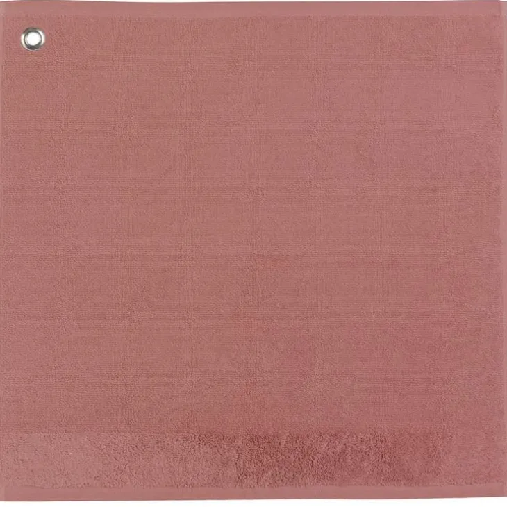 Essuie mains coloris Bois de rose en coton Œillet Curl Winkler – 50 x 50 cm