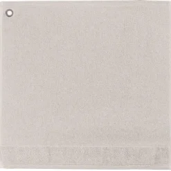 Essuie mains coloris lin en coton Œillet Curl Winkler – 50 x 50 cm