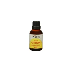 Extrait de citron bio en flacon de 50 ml