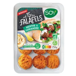 Falafels à la coriandre et à la menthe Soy - 250 g