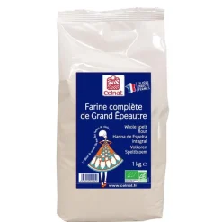 Farine grand épeautre complet en sachet de 1 kg