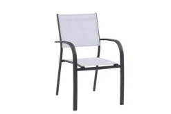 Fauteuil de jardin en aluminium et textilène Creador Tosca