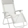 Fauteuil de relaxation de jardin relax R CLIP Batyline® coloris beige Lafuma - 68 x 88 x 115 cm