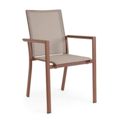 Fauteuil en aluminium Bizzotto Konnor Barn