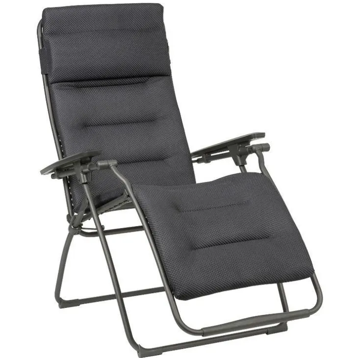 Fauteuil gris foncé futura be confort de 71 x 83 x 113 cm