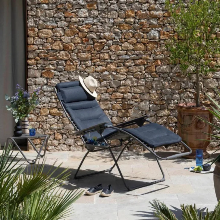 Fauteuil gris foncé futura be confort de 71 x 83 x 113 cm