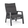 Fauteuil inclinable KLEDI - Anthracite - BIZZOTTO