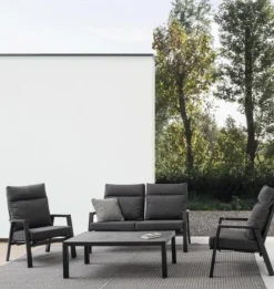 Fauteuil inclinable KLEDI - Anthracite - BIZZOTTO