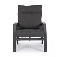 Fauteuil inclinable KLEDI - Anthracite - BIZZOTTO