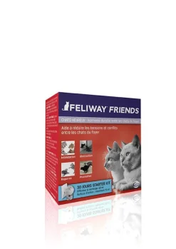 Feliway friends diffuseur et rechage pour chat
