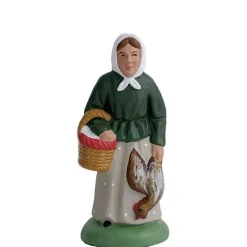 Femme à la poule 7 cm