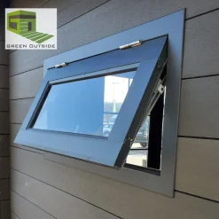 Fenêtre en aluminium pour abri Green Outside - 90 x 50 cm