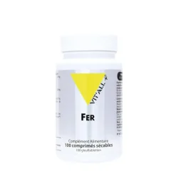 Fer bisglycinate vit’all + en format de 100 comprimés