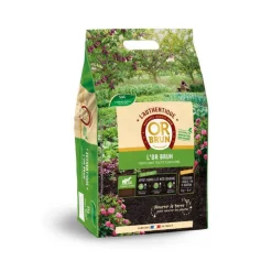 Fertilisant l’Authentique Or brun. Le sac de 8 kg