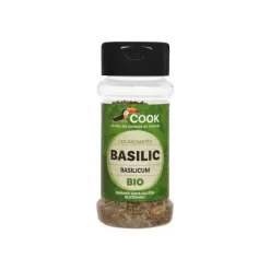 Feuilles de basilic bio en pot de 15 g