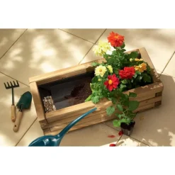 Feutre Geotex polyester coloris gris 0,6x3m